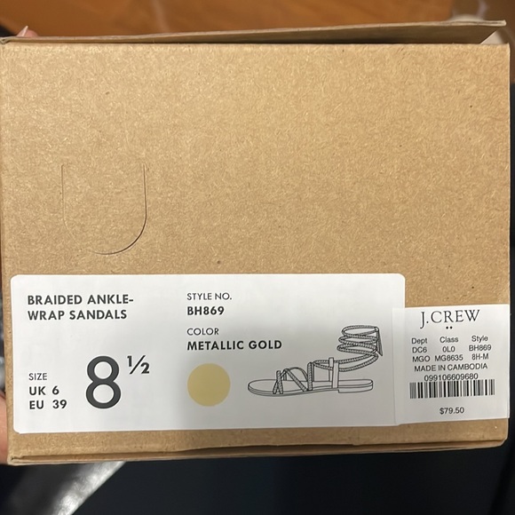 COPY - Braided lace-up sandals - Picture 6 of 6